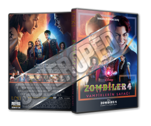 Zombiler 4 Vampirlerin Şafağı - Zombies 4 Dawn of the Vampires - 2025 Türkçe Dvd Cover Tasarımı